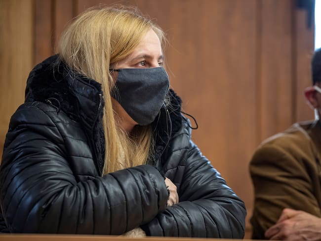 Ana Sandamil en el primer juicio en la Audiencia Provincial de Lugo