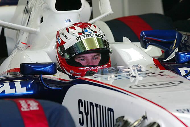 Javi Villa pilotó por primera vez un Fórmula Uno y lo hizo en Jerez a bordo de un BMW Sauber