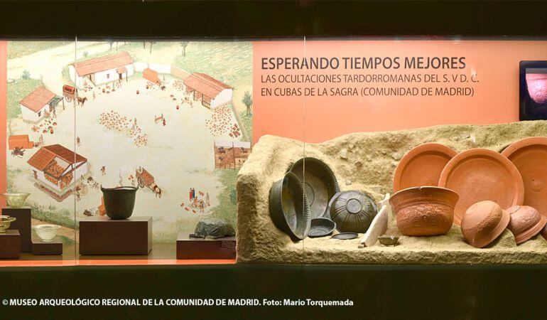 Un yacimiento en Cubas de la Sagra demuestra que entre los objetos de valor en las ocultaciones también estaban vajillas y, posiblemente, textiles