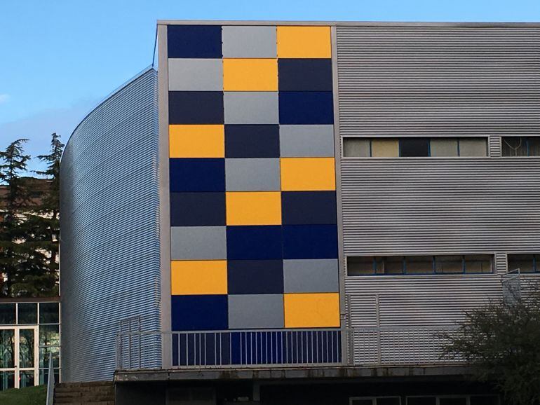 Exterior del Pabellón Marta Domínguez en Palencia