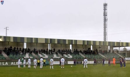 Minuto de silencio en La Albuera