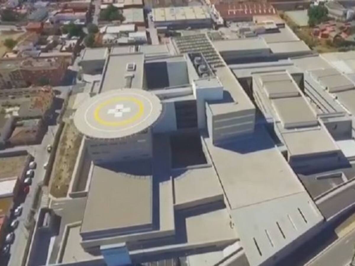 Continúan, a buen ritmo, las obras en el Hospital de La Línea