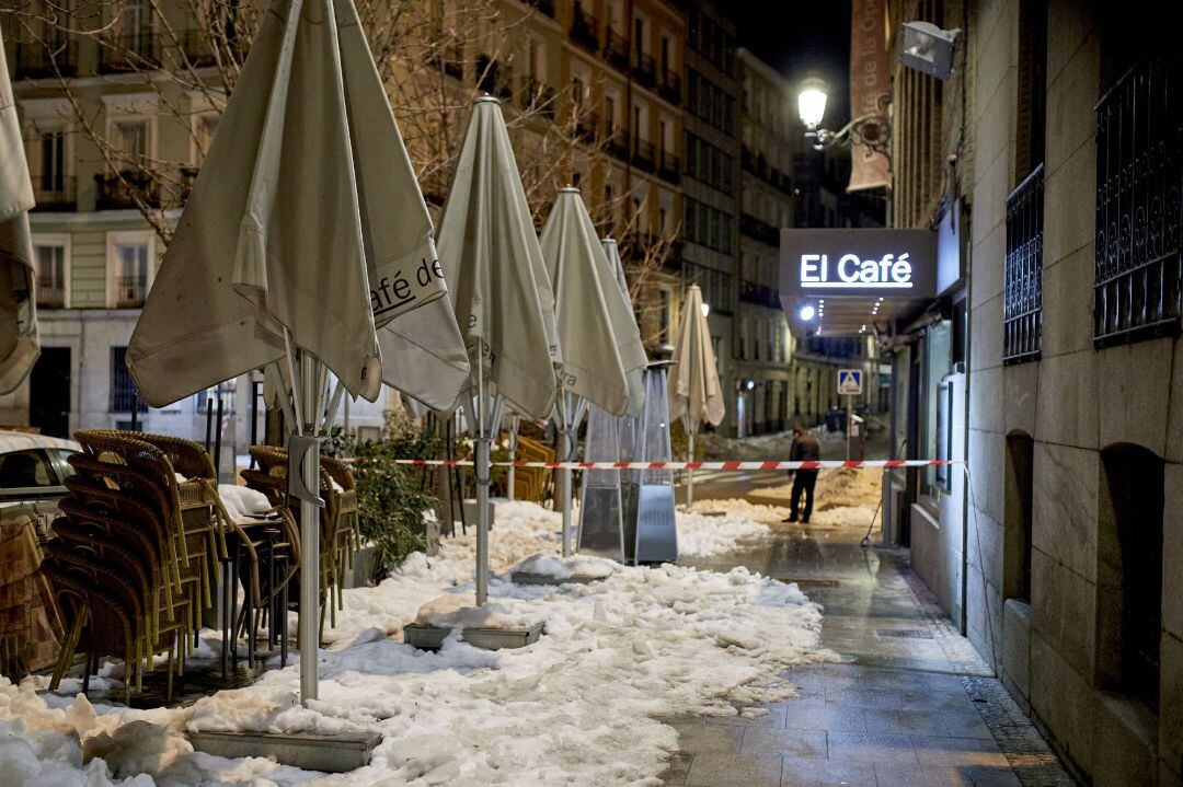 Imagen de archivo. Cierre de la hostelería. 