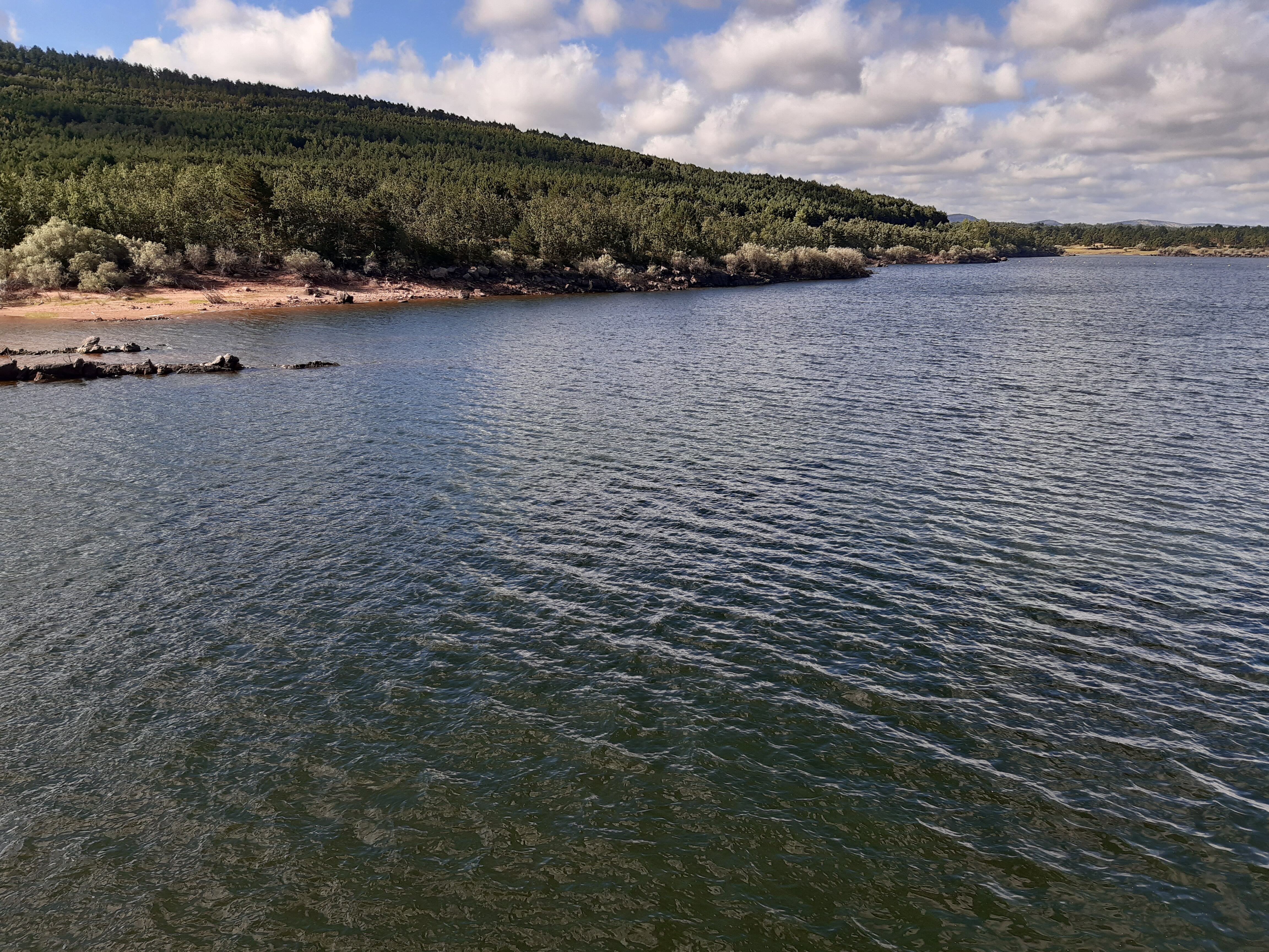 Embalse de La Cuerda del Pozo, en Soria.