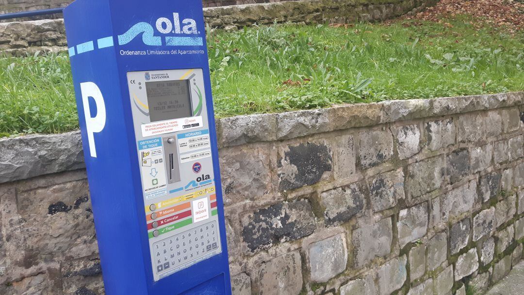 Parquímetro.