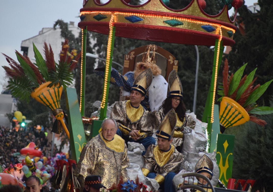 Cabalgata de Reyes en Linares.