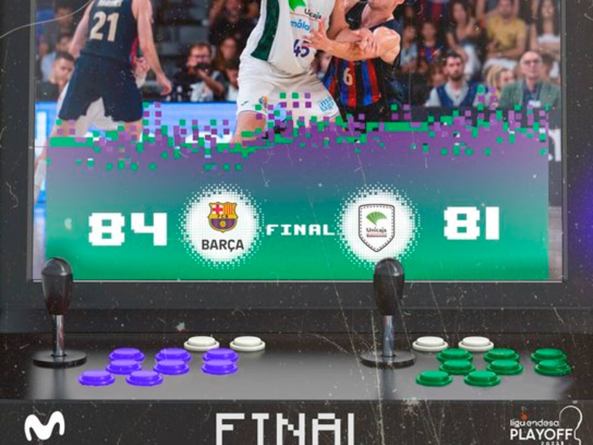 El Unicaja avisa al Barcelona en una noche de escaso acierto y horrible arbitraje