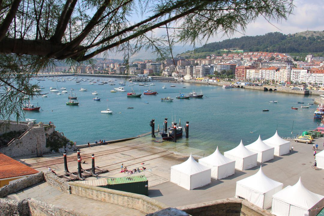 Panorámica de la ciudad de Castro Urdiales.