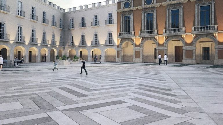 Así queda el diseño de la nueva Plaza Vieja de la capital.