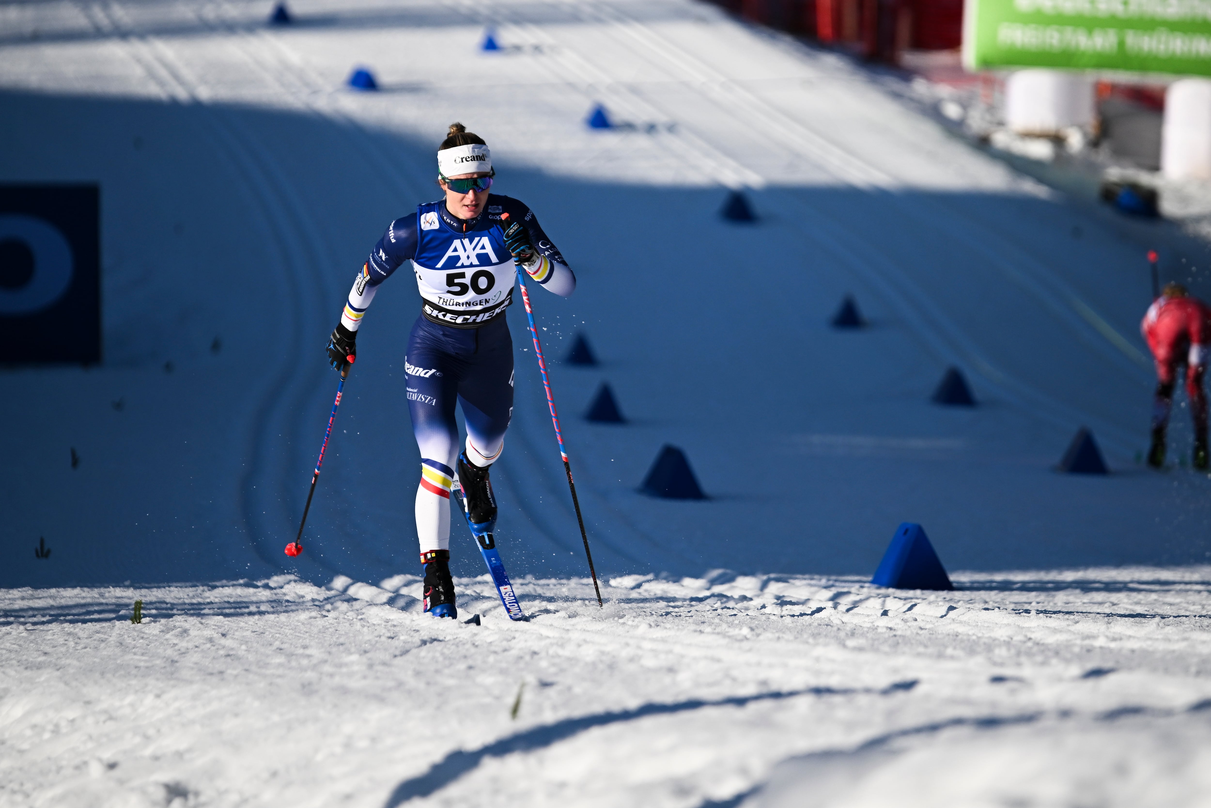 Gina del Rio, als 10km individuals en clàssic d'Oberhof