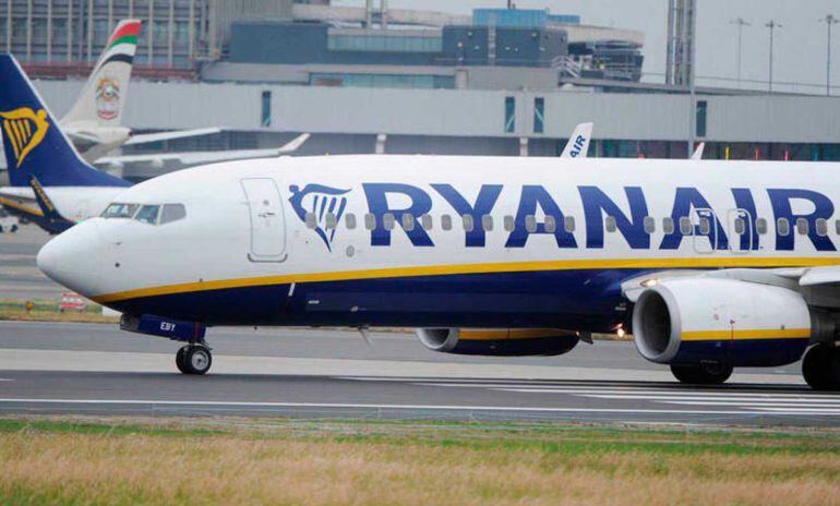 Avión de Ryanair