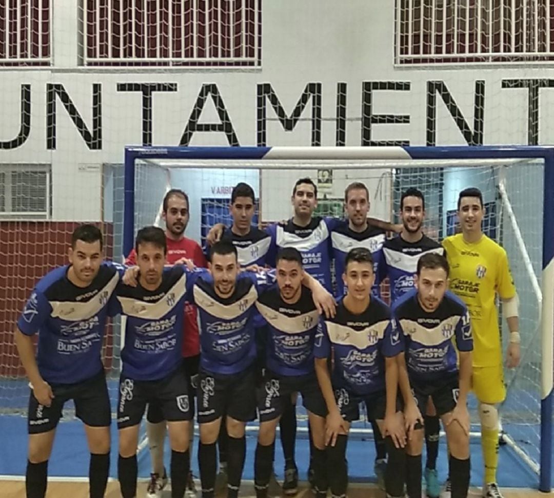 Jugadores del Linares Futsal