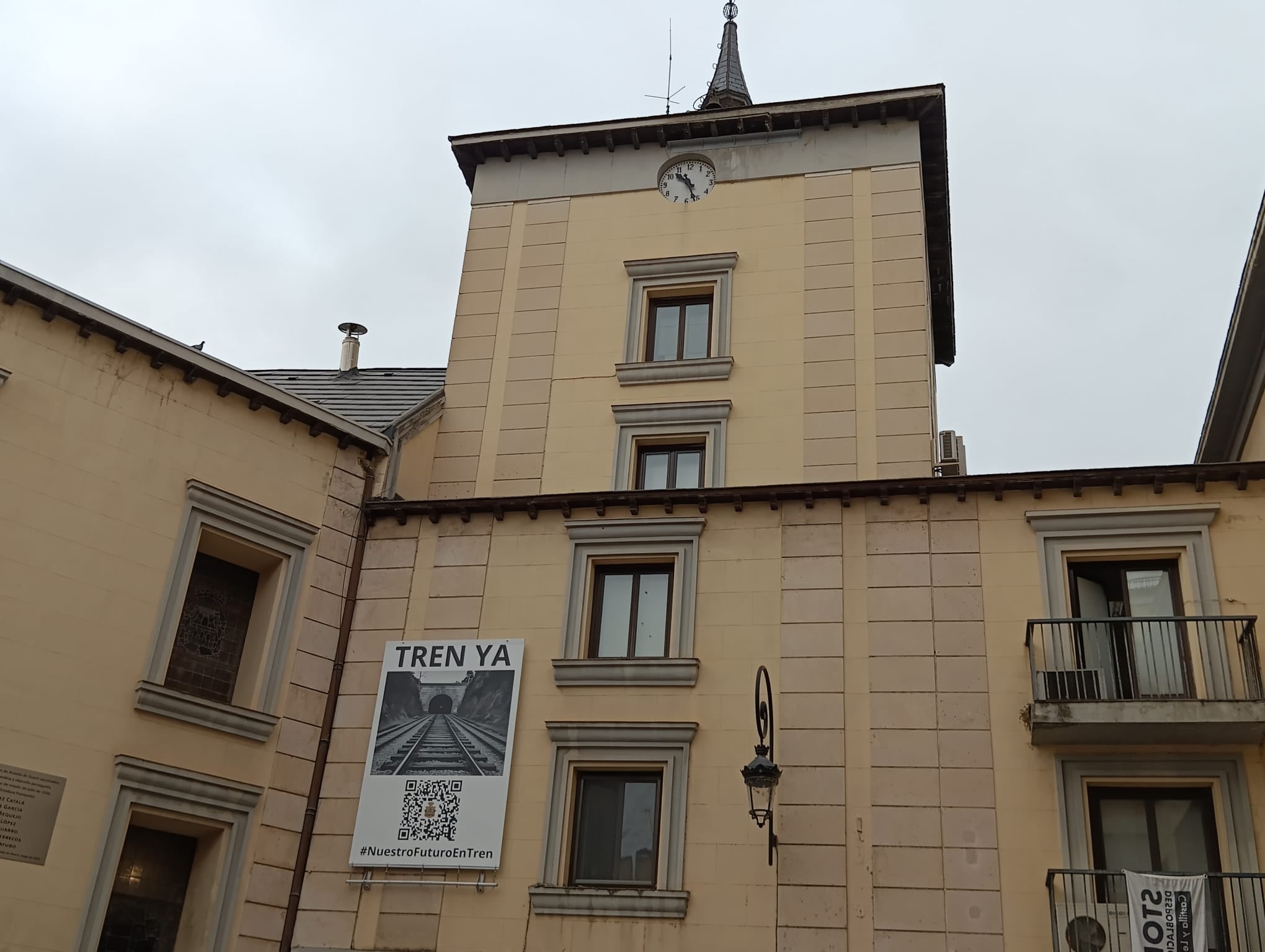 El reloj de la Casa Consistorial recuperará el himno de Aranda