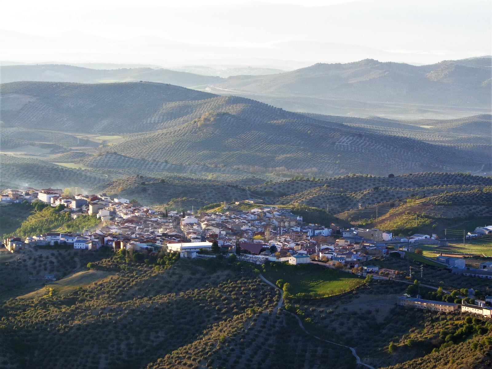 Vista aérea de Noalejo.