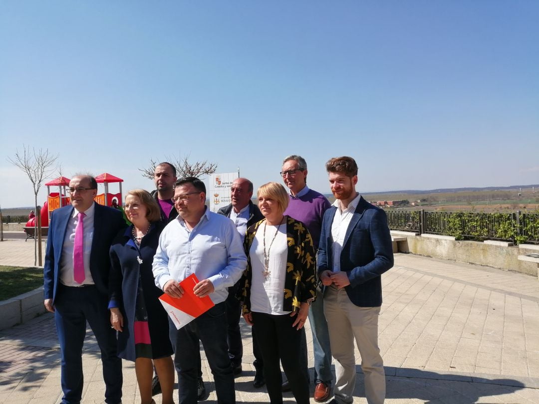 Jose Antonio Bartolomé al frente de la delegación de Ciudadanos