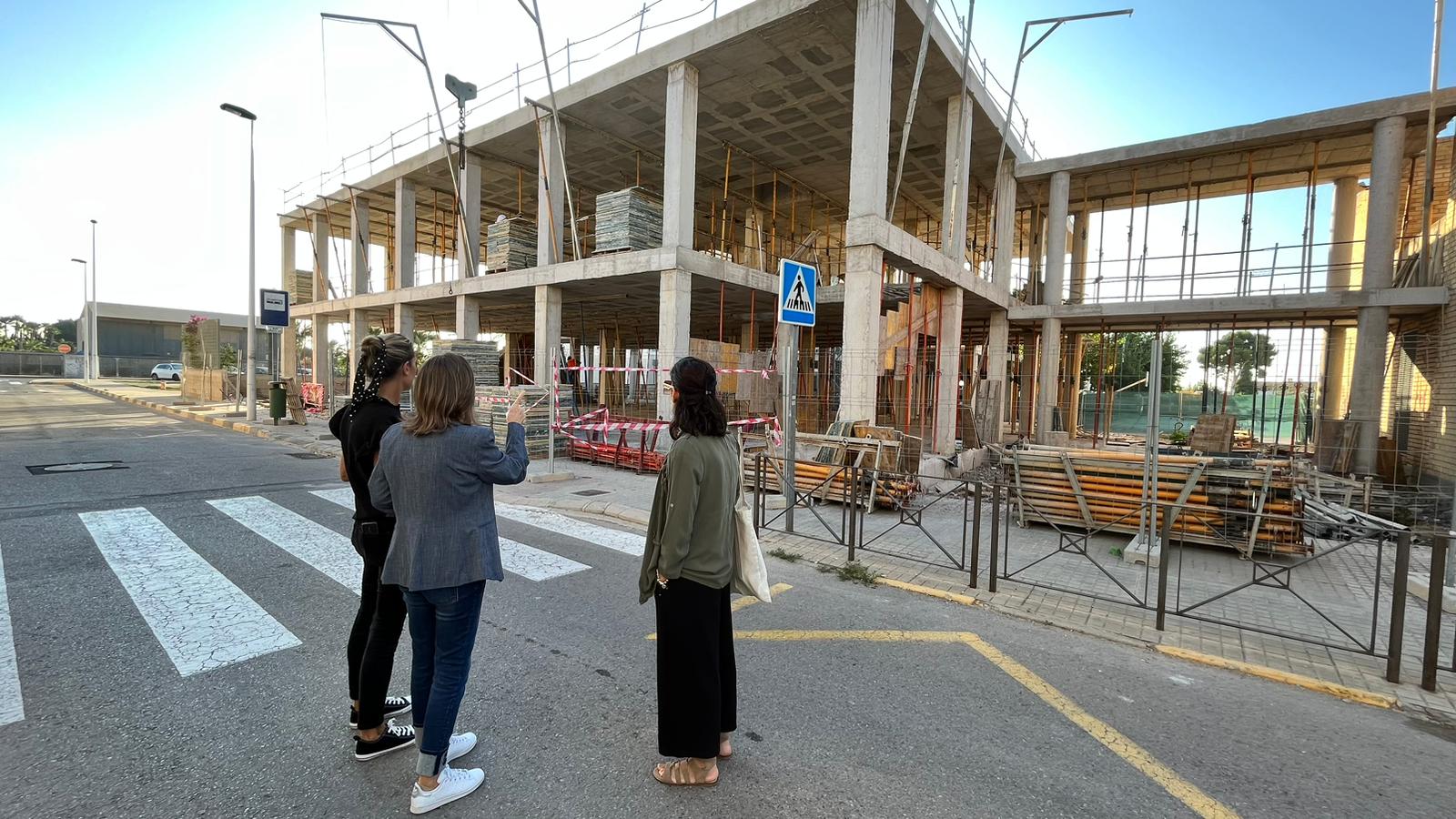 Obra ampliación CEIP La Baia (Elche)