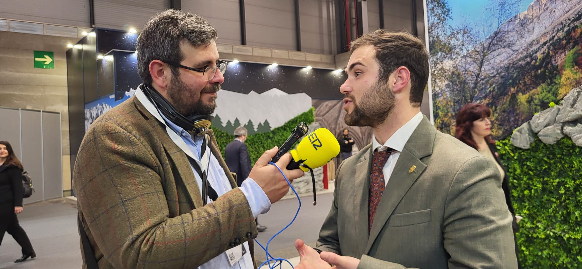 El alcalde de Jerez de los Caballeros en Fitur 2025