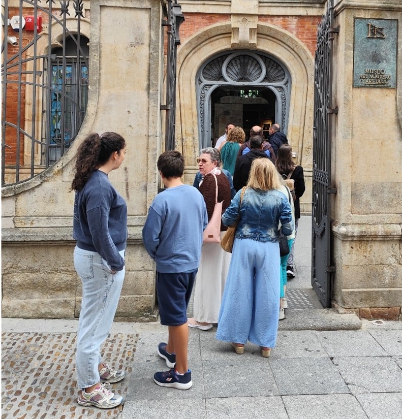 Visitantes a la Casa Lis de Salamanca