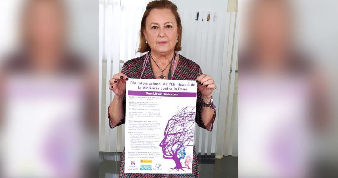 Fina Gómez, concejala de Igualdad del Ajuntament de Canet d'En Berneguer