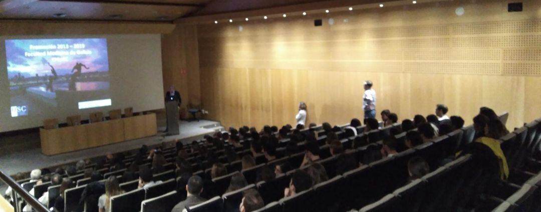 Despedida de los alumnos de medicina