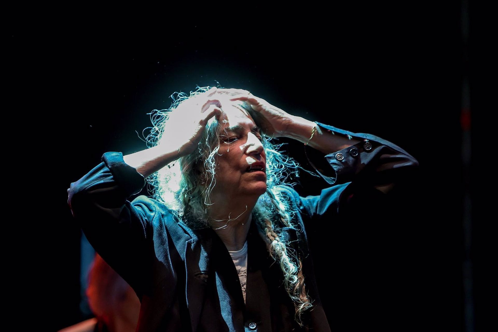 La cantante Patti Smith actúa en Las Noches del Botánico, en el Jardín Botánico, a 20 de junio de 2022, en Madrid (España).