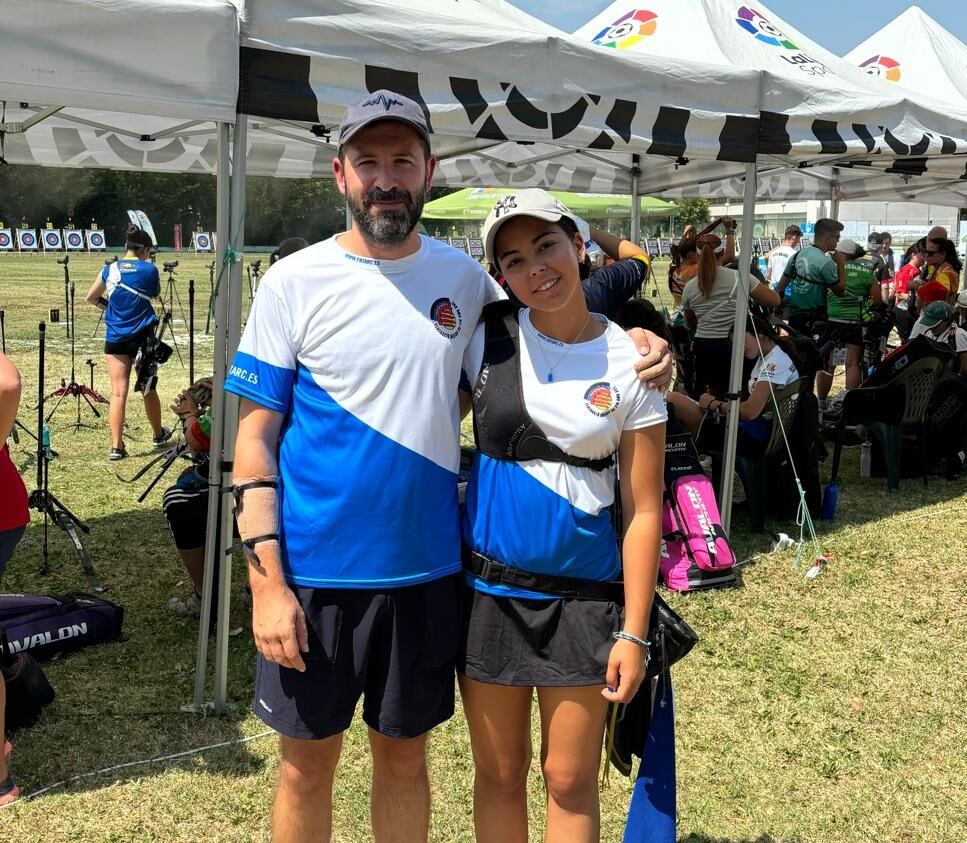Iria Vanrell va ser molt a prop de sumar una medalla per a Balears en tir amb arc al Campionat d'Espanya.