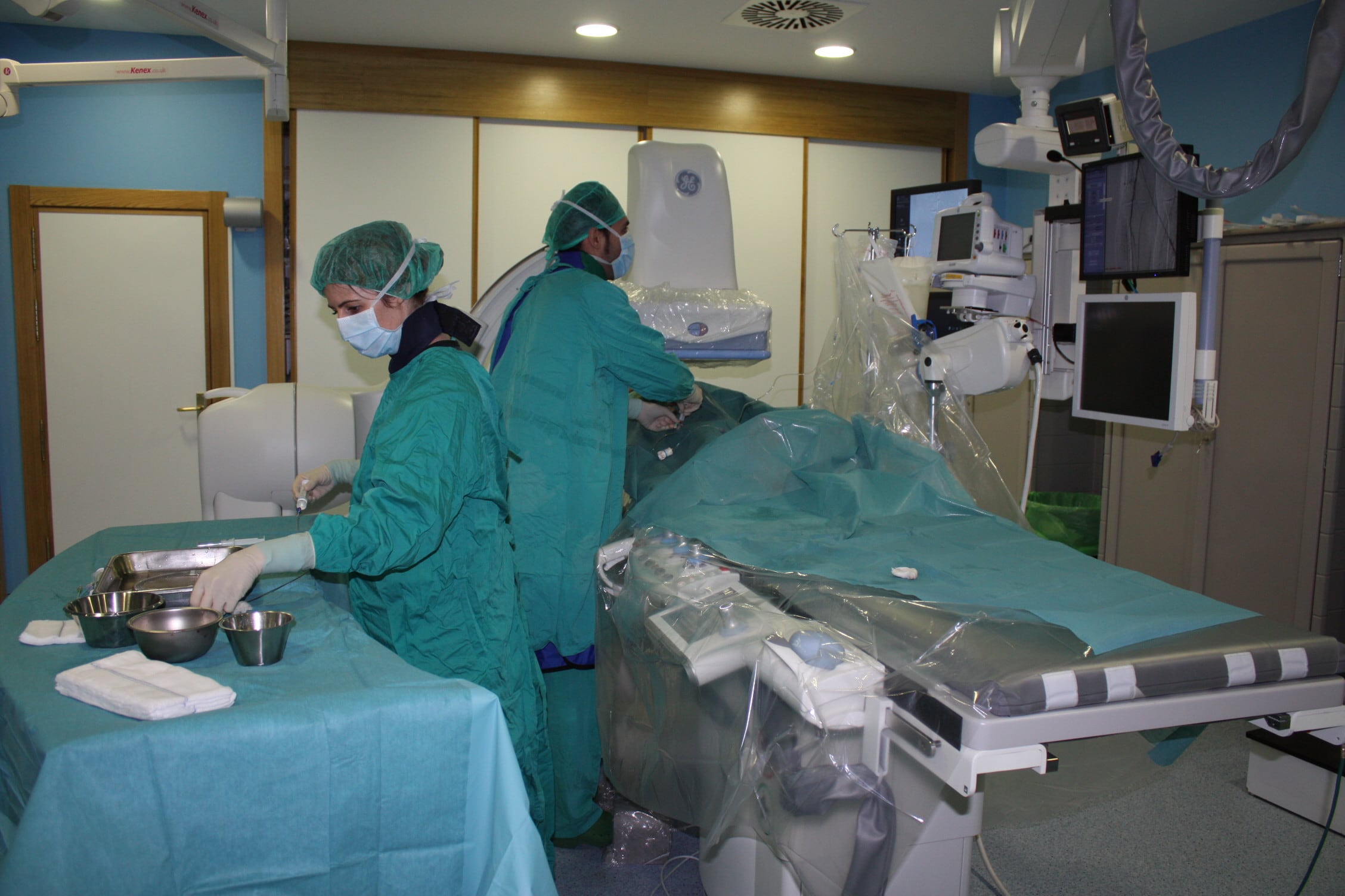 Sala  de Angiografía digital del Hospital Guadalajara