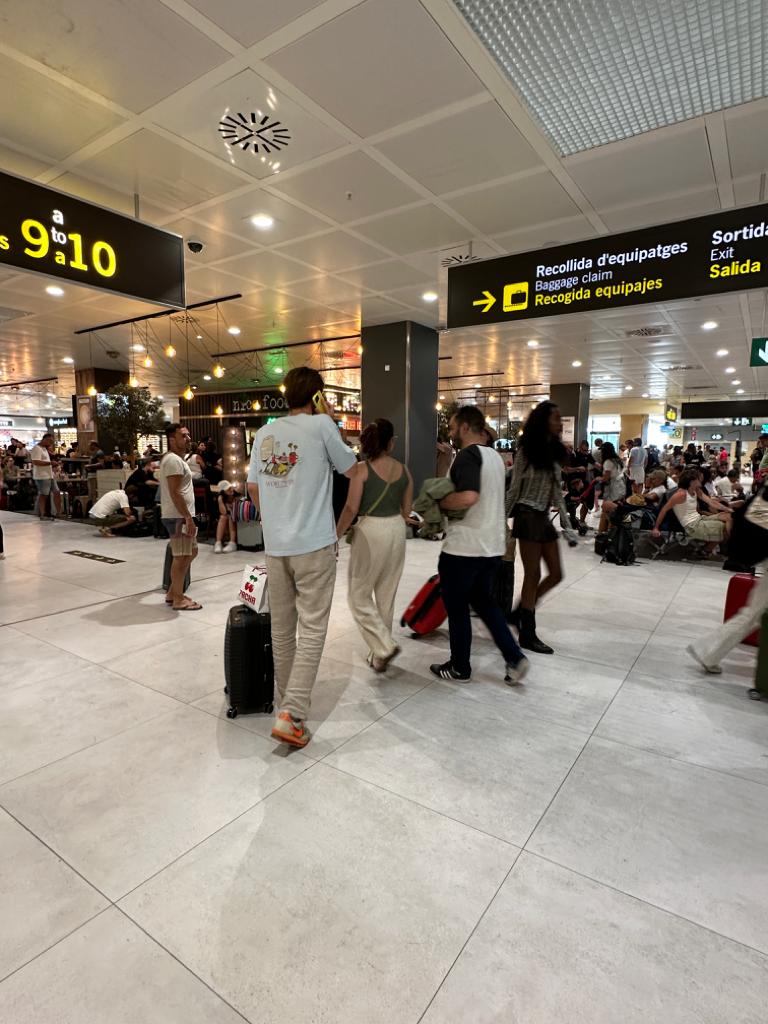 Imagen del aeropuerto de Ibiza