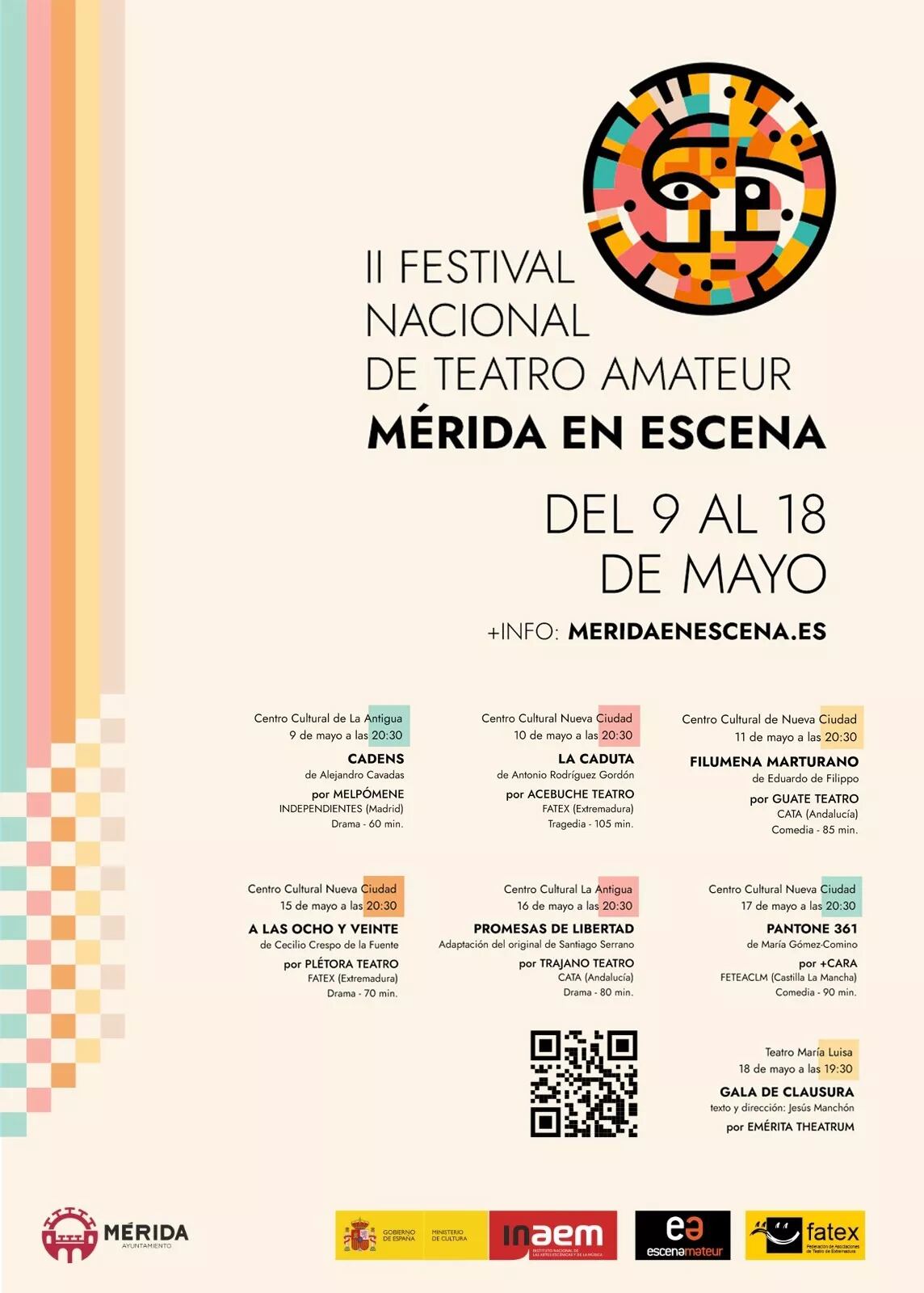 Cartel 'Mérida en Escena'