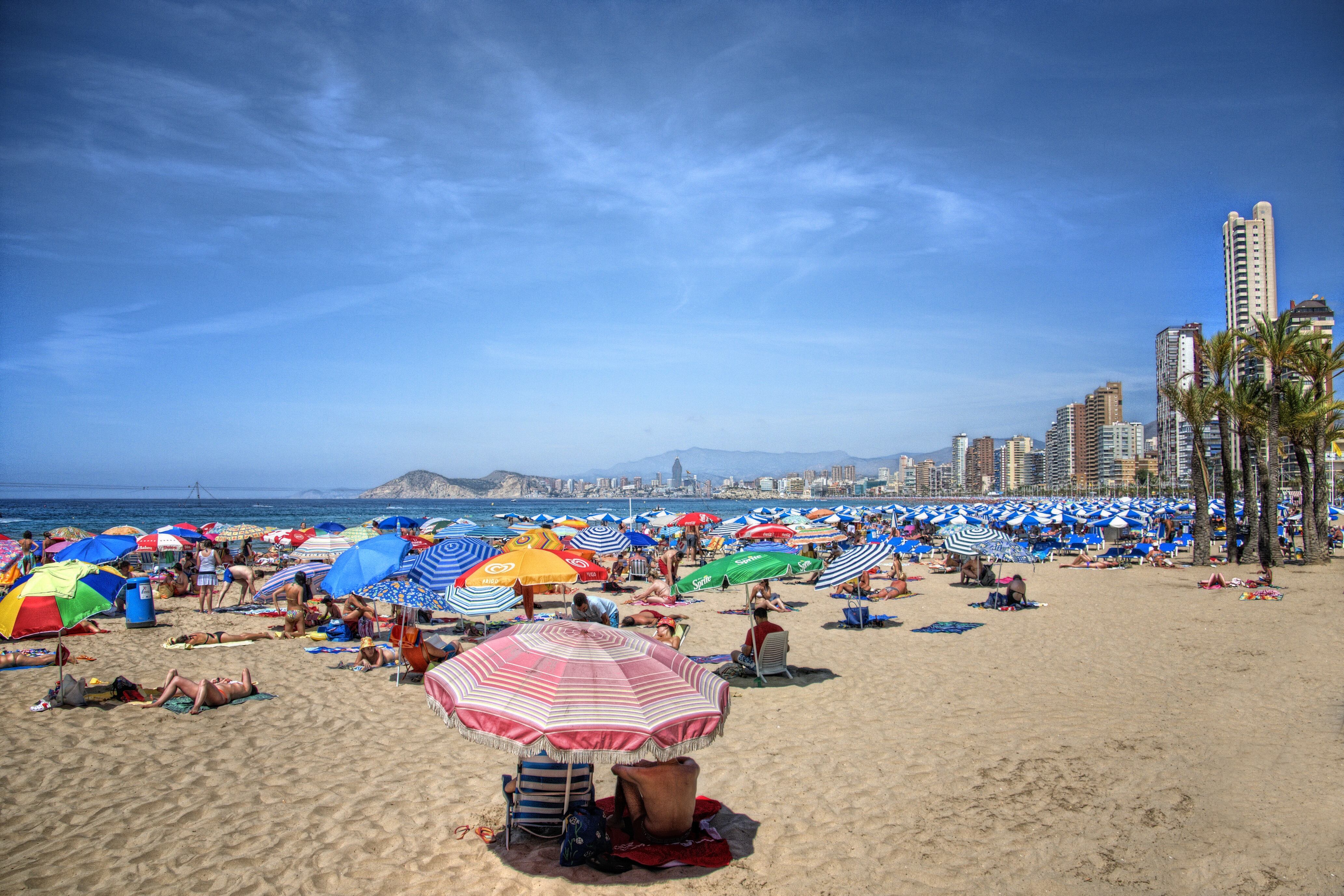 Playa de Levante en Benidorm