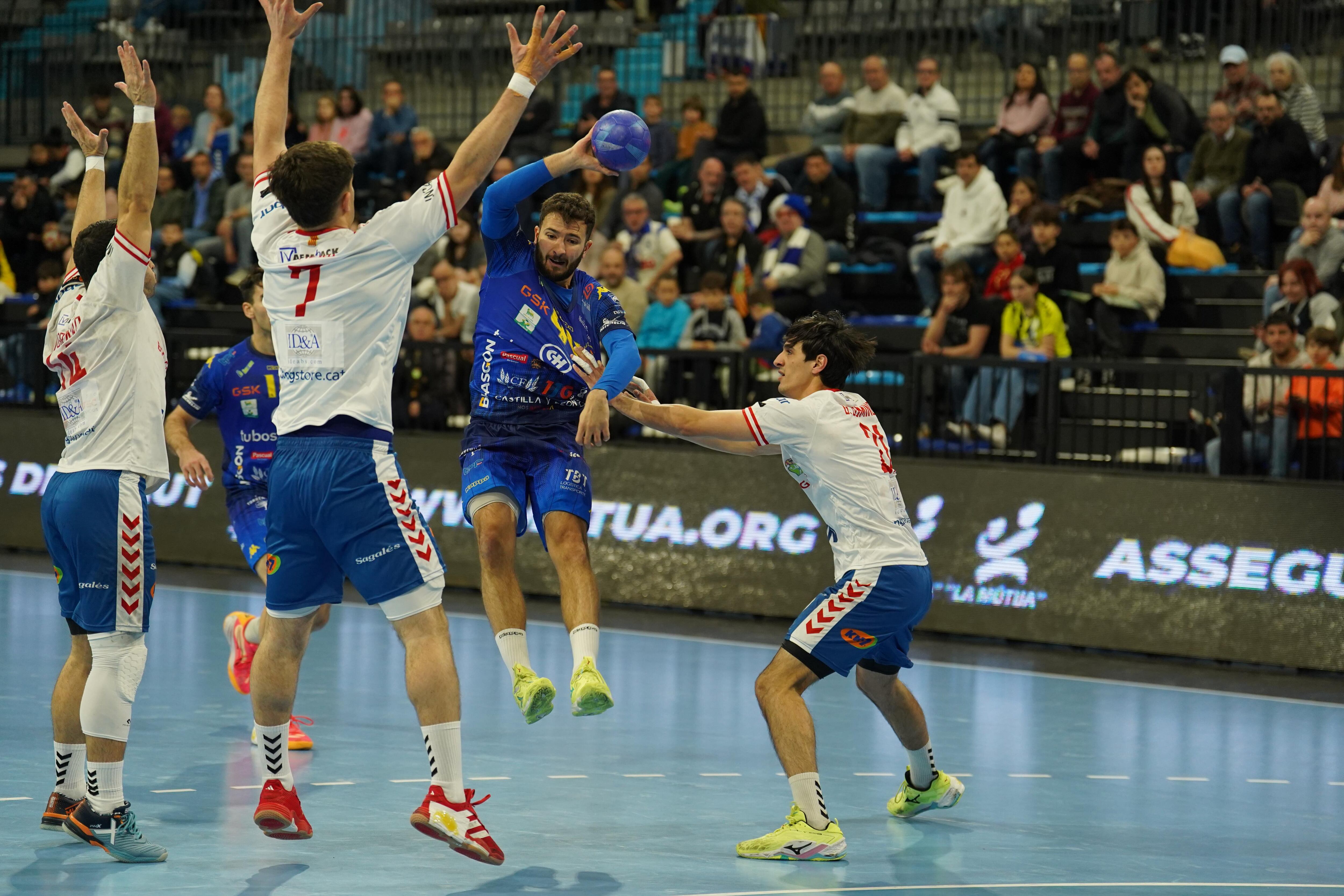 Enebral, en el duelo del pasado sábado ante Granollers