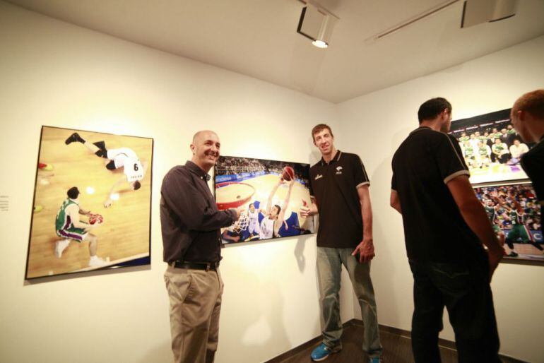 Mariano Pozo con Fran Vázquez