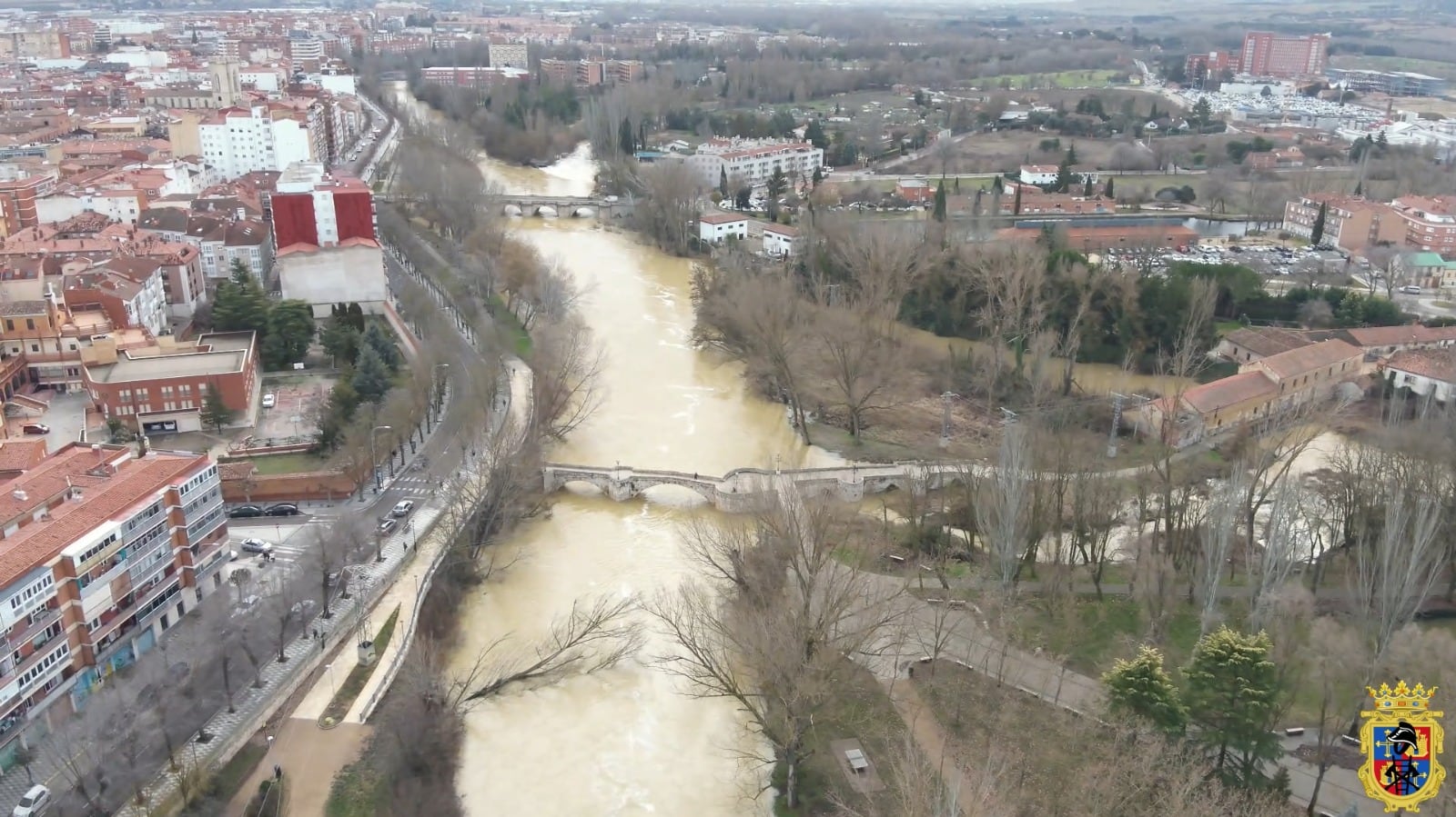 La Junta declara situación 1 de INUNCYL en la provincia de Palencia ante el riesgo de inundaciones