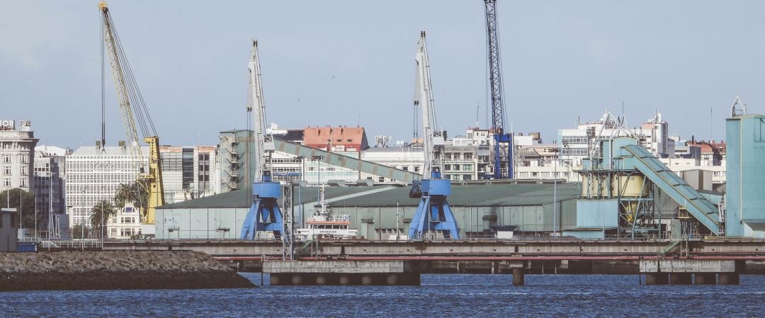 Muelles interiores de A Coruña