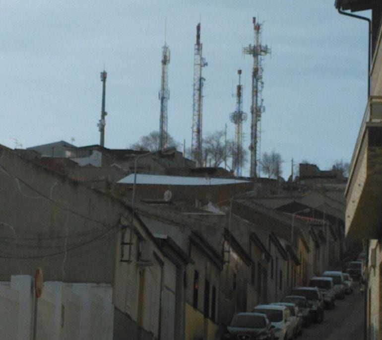 Panorámica del Barrio del Pino de Puertollano, dónde se produjo la detención