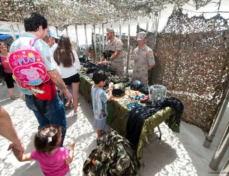 Dia de las Fuerzas Armadas en Cartagena, foto de archivo