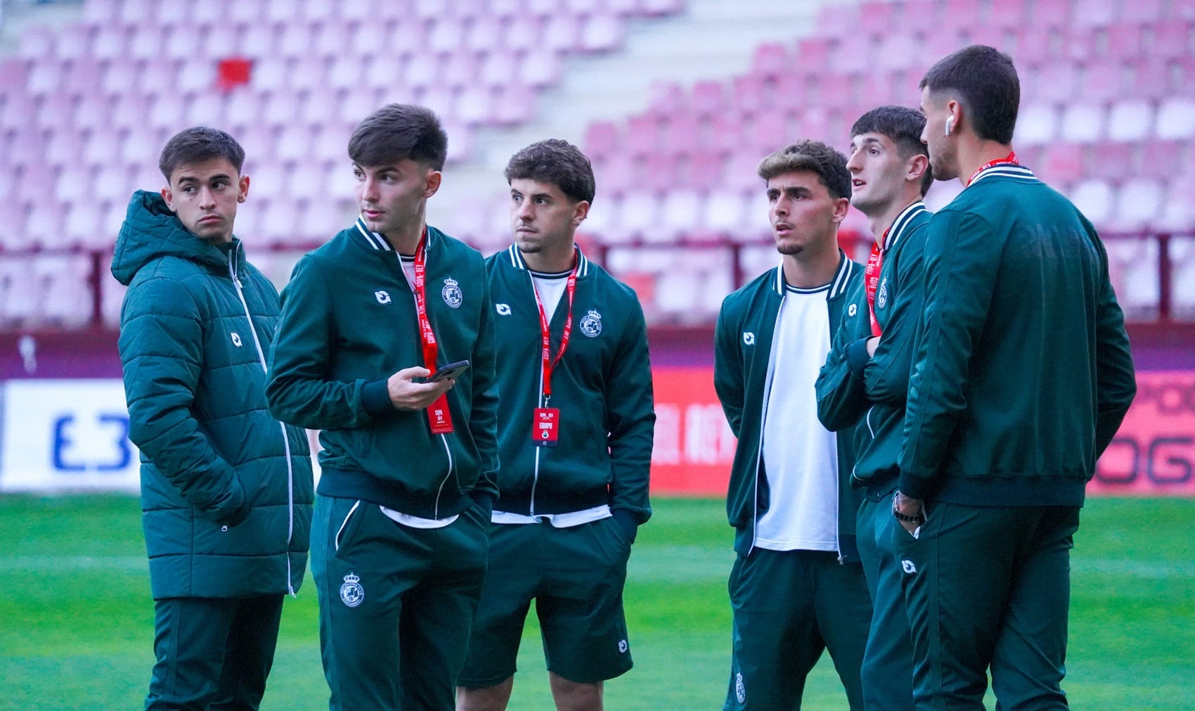 Los canteranos, en Las Gaunas.