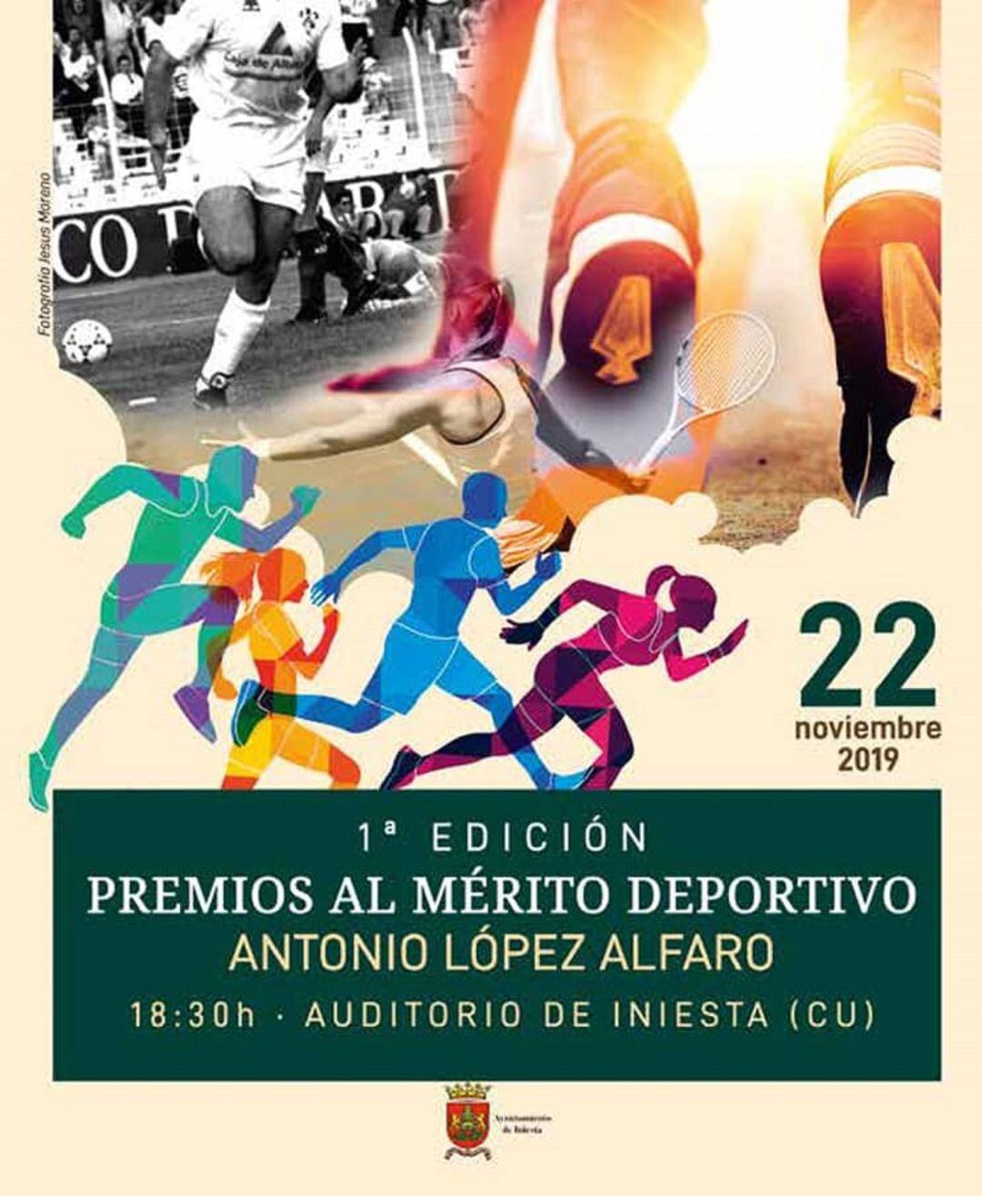 Cartel I Premios al Mérito Deportivo "Antonio López Alfaro"