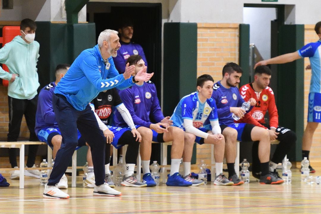 Quino soler, entrenador del Trops Málaga