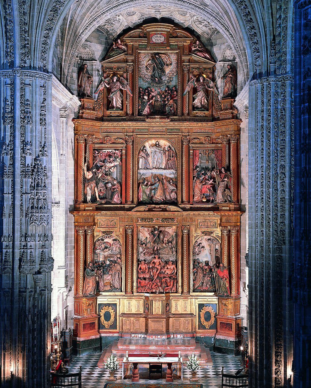 Retablo mayor de la iglesia de San Miguel