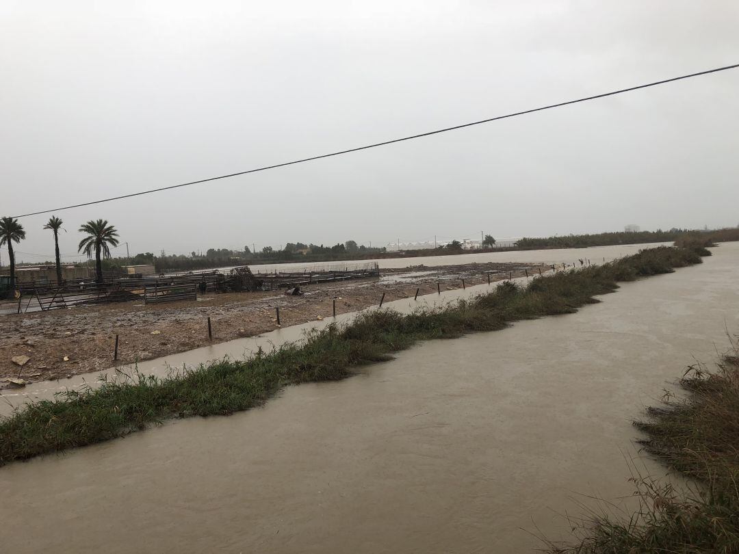 Riu Estany desbordado