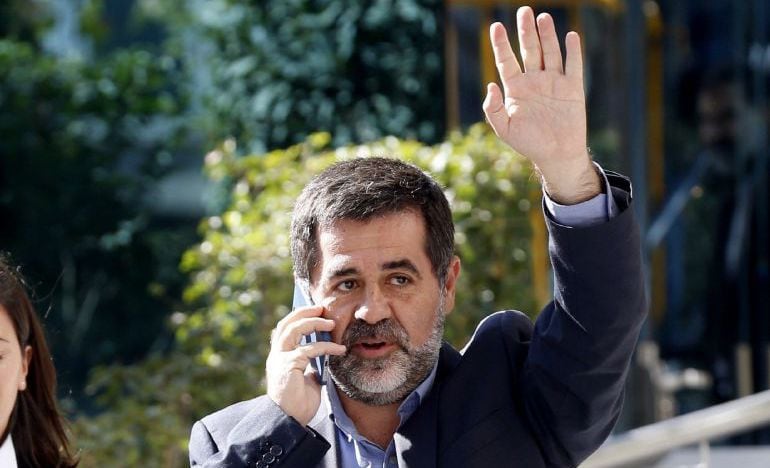 Jordi Sànchez en la AUdiencia Nacional