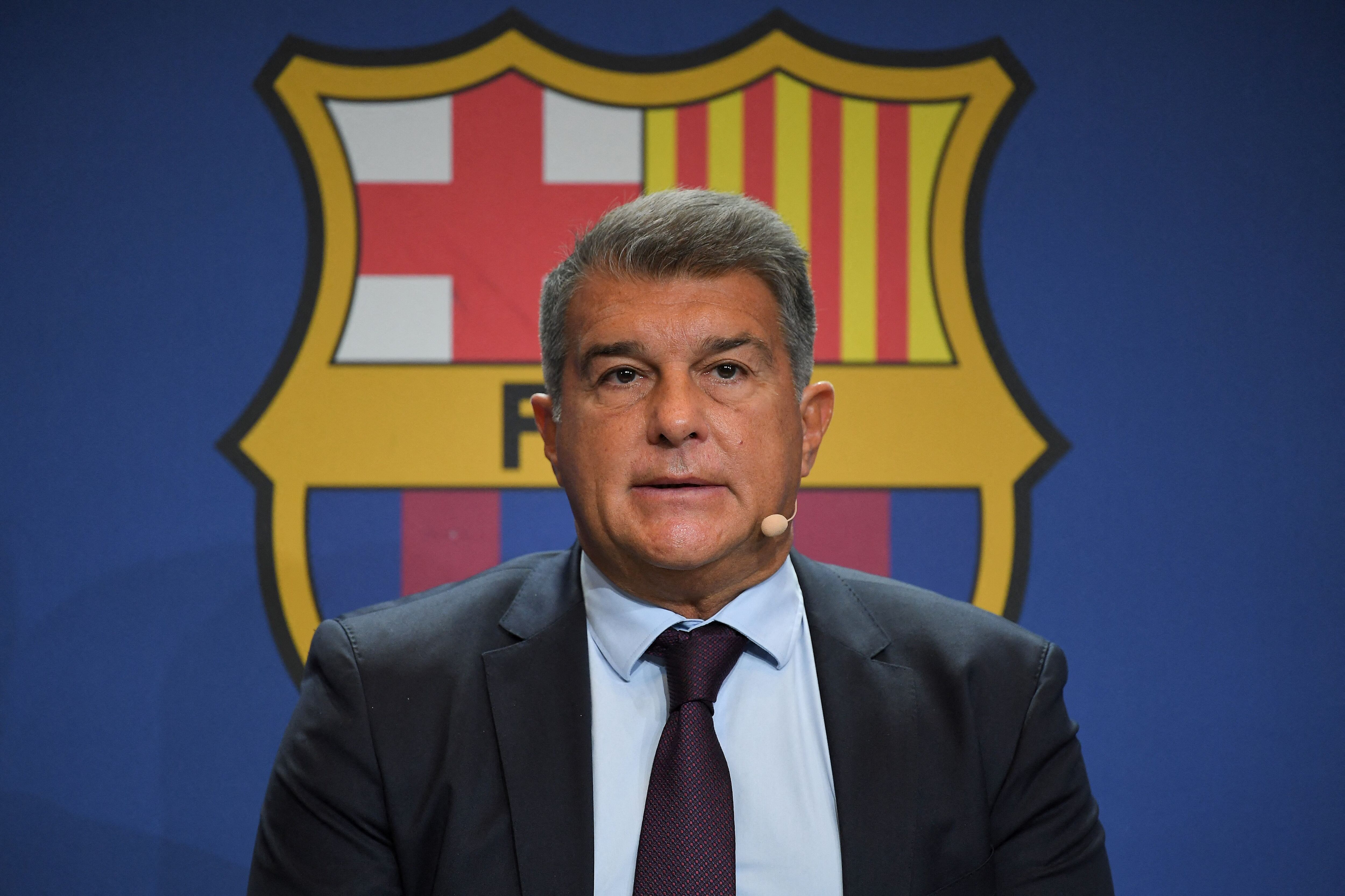 Joan Laporta, presidente del FC Barcelona