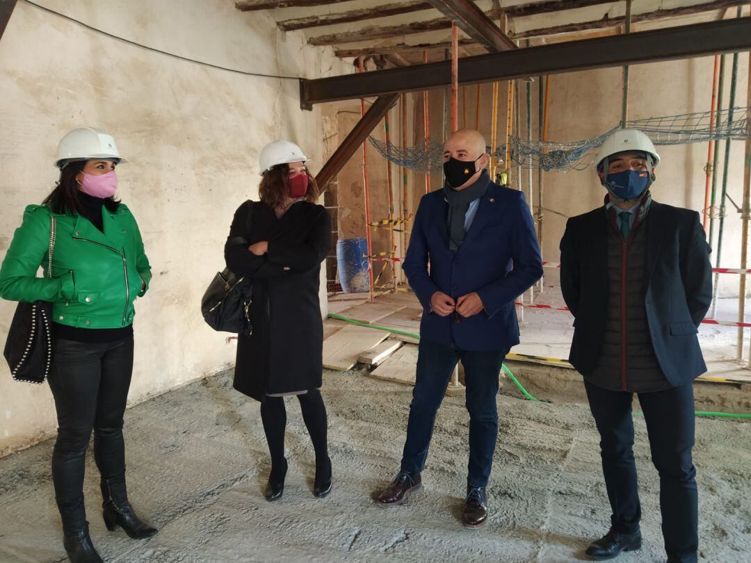 Avanza la recuperación del claustro de la iglesia del Carmen