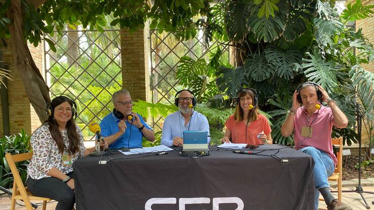 'Hoy por Hoy Valencia', desde el Umbracle del Jardí Botànic (22/05/2025)