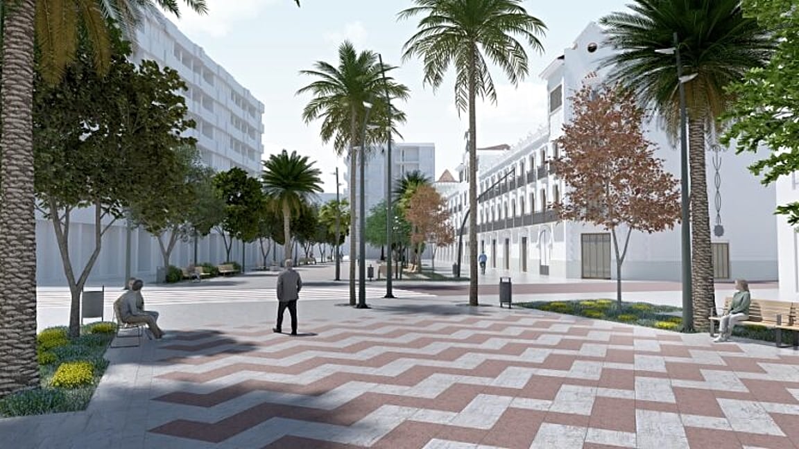 Ontinyent saca a concurso público la reforma de la Plaça de la Concepció financiada con 2,5 millones de euros por la Diputació de València