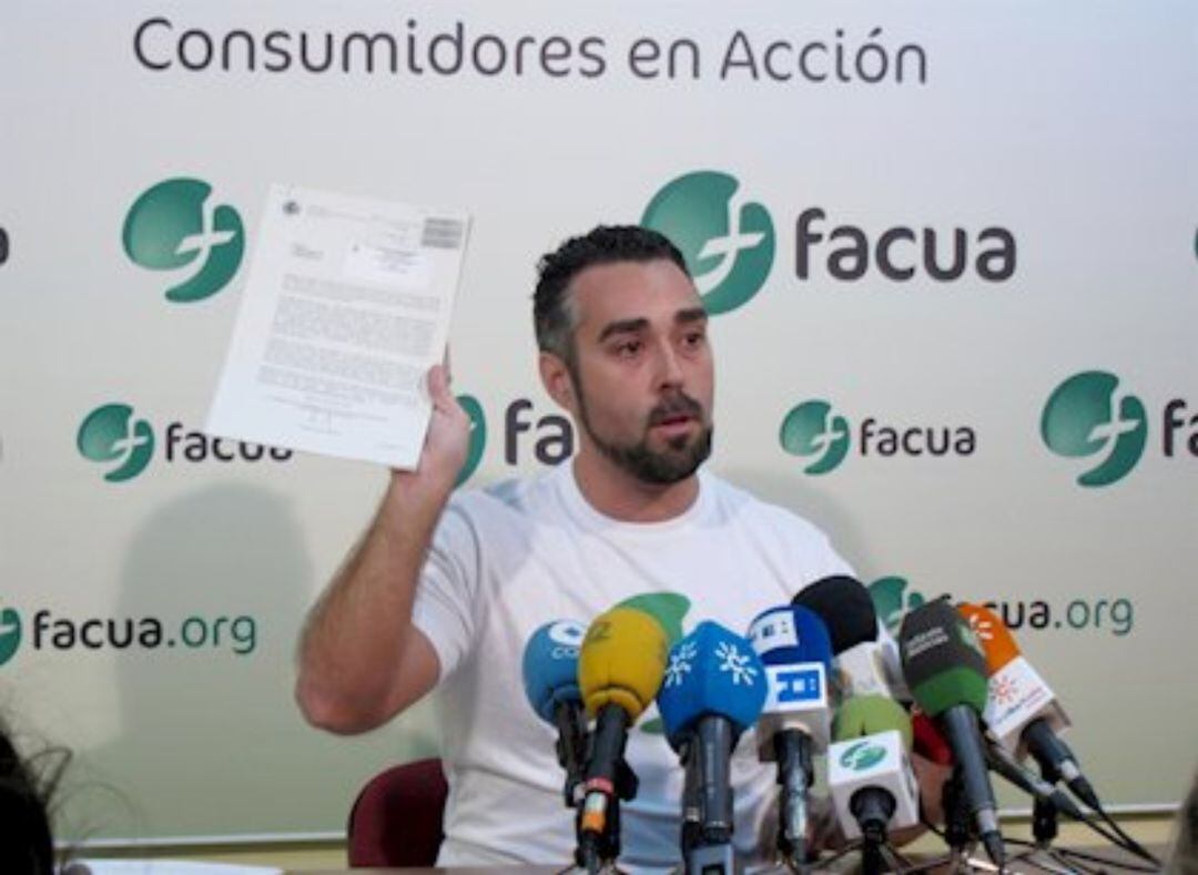 Rubén Sánchez, portavoz de Facua