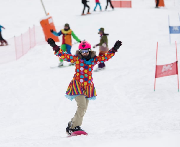 Carnaval en la nieve (Foto: Aramón)