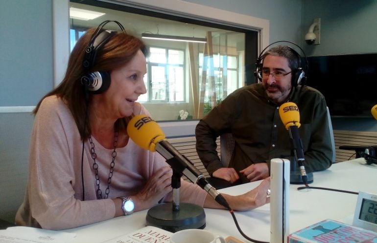 María Dueñas y Joseba Iraola