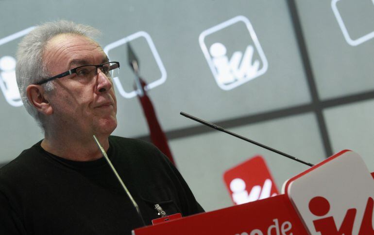 El coordinador general de Izquierda Unida, Cayo Lara.